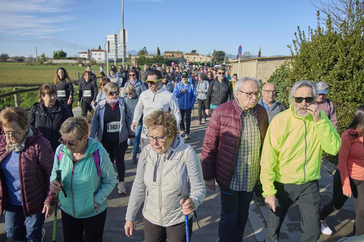 Imatges de la Run4Cancer a Riudellots de la Selva