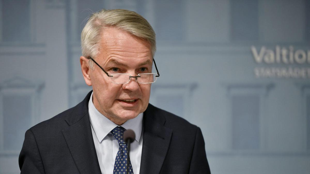 El ministro de Exteriores de Finlandia, Pekka Haavisto.