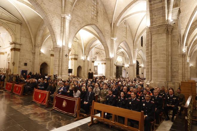 Así ha sido la misa en honor a las víctimas de la tragedia de Campanar