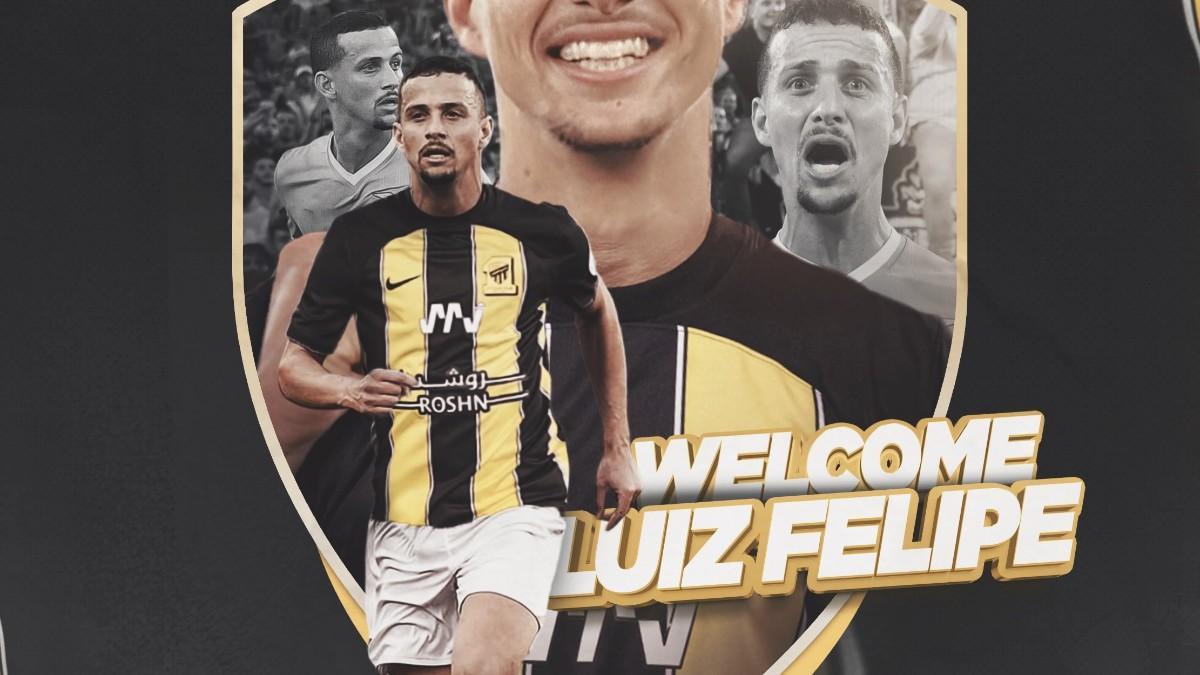 Luiz Felipe, de los últimos en llegar a Arabia