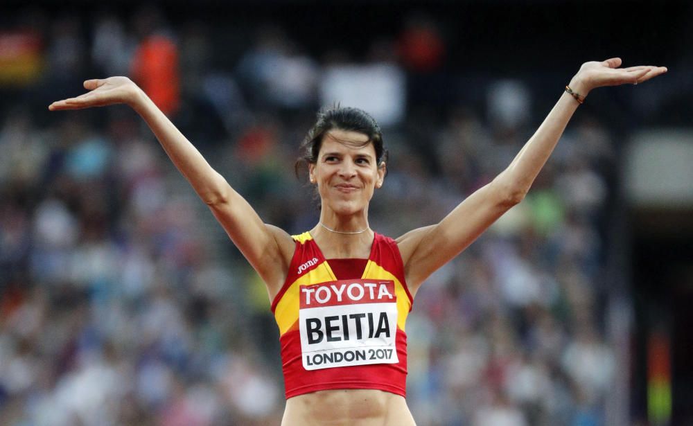 La trayectoria deportiva de Ruth Beitia