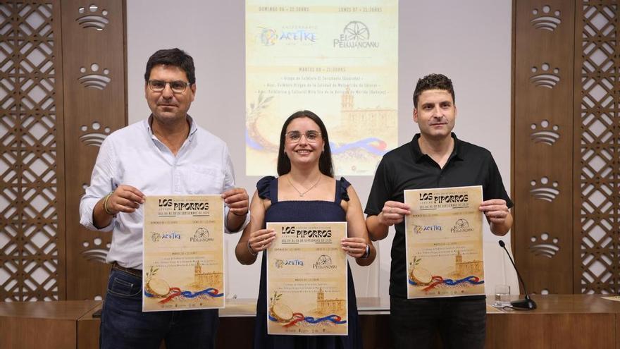 El festival 'Los Piporros' celebra diez años de folklore y relevo generacional en Guareña