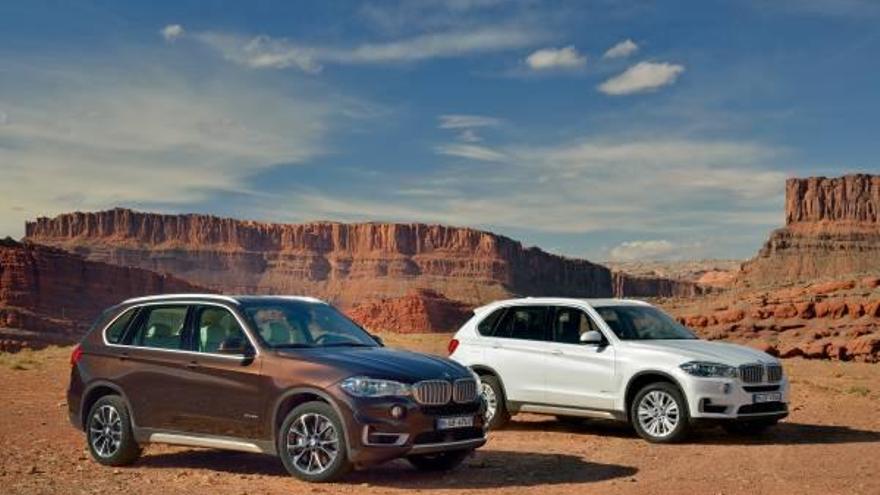 BMW X5, con tracción a un solo eje y motor de 4 cilindros