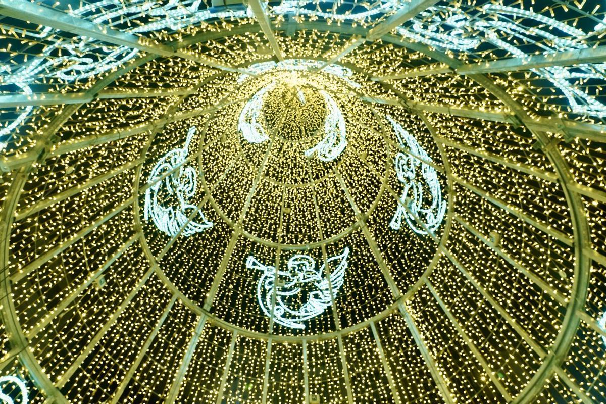 Encendido de las luces de Navidad en la calle Larios este viernes, 28 de noviembre de 2025