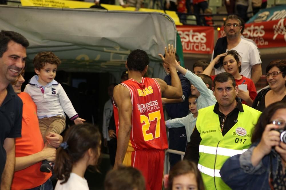 Baloncesto: El UCAM Murcia - Sevilla, en fotos