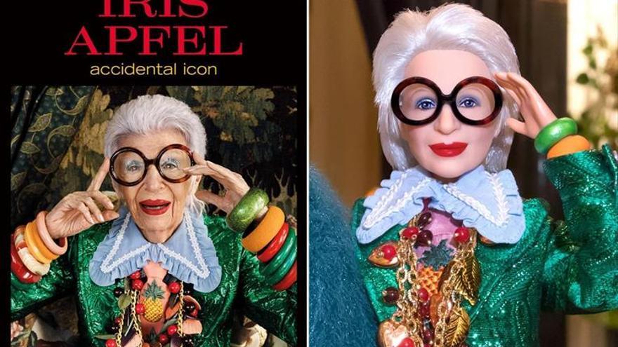 Iris Apfel se convierte en la muñeca Barbie