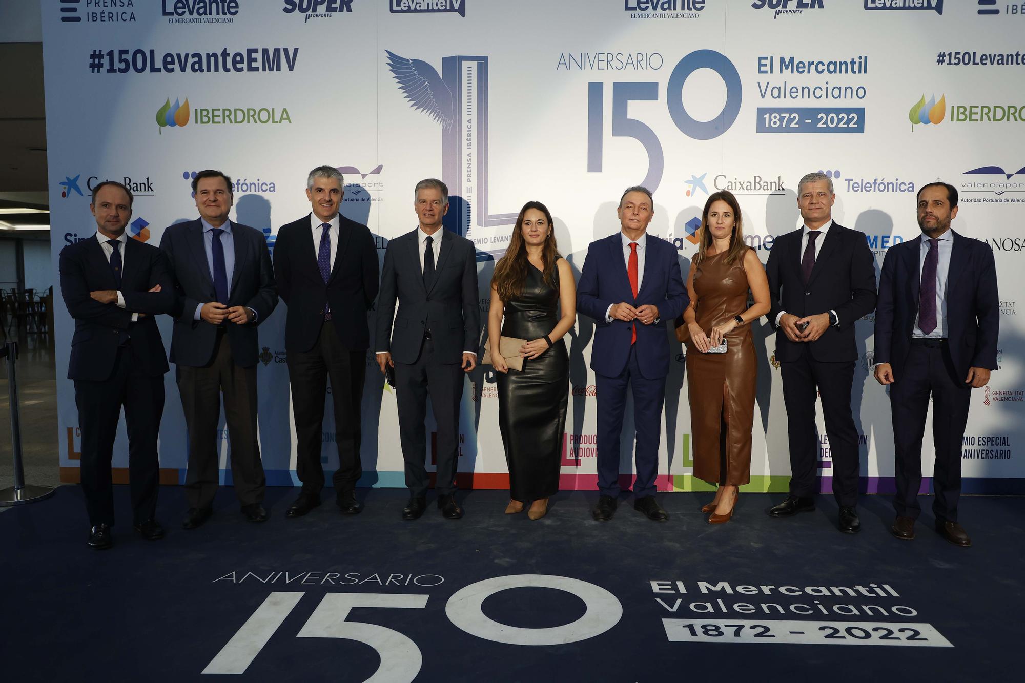 Todas las fotos de la gala de entrega de los premios Levante-EMV - 150 Aniversario