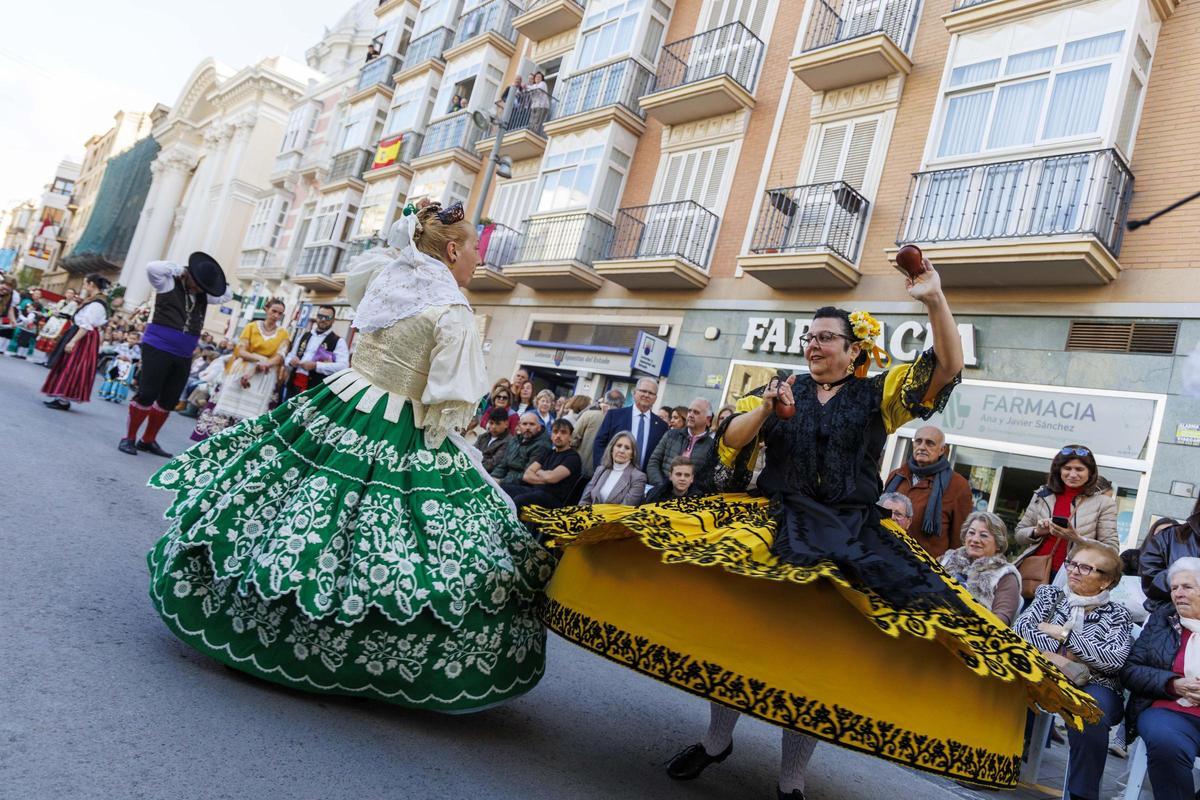 Las mejores imágenes del desfile de la ofrenda floral a la Virgen de la Caridad de Cartagena 2026
