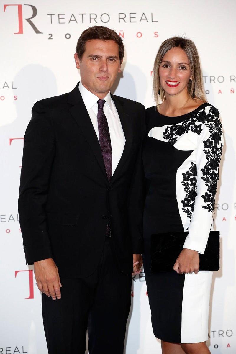 Albert Rivera y su expareja