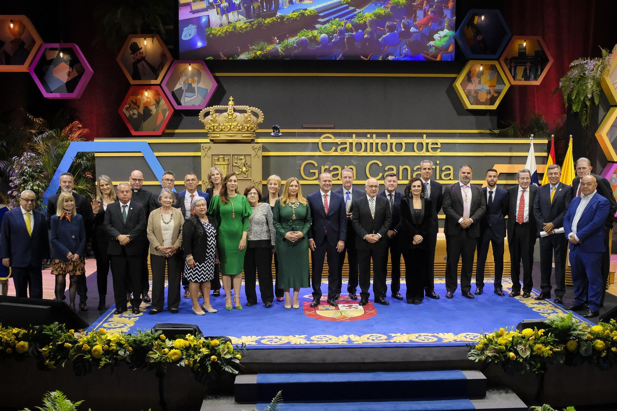 Acto de entrega de Honores y Distinciones del Cabildo de Gran Canaria 2024