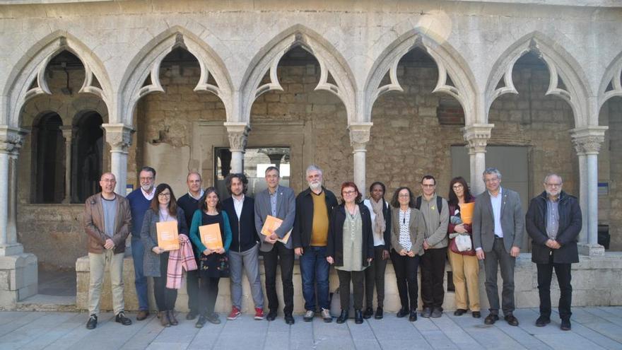 Els integrants del Consell assessor del campus, aquest divendres