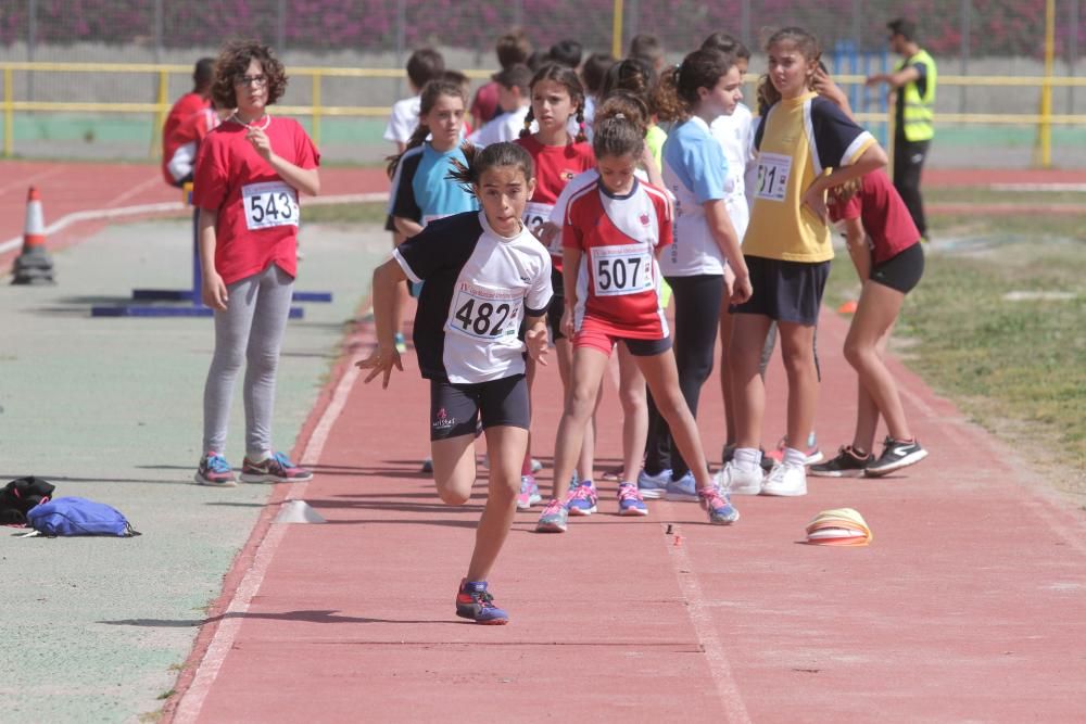 Campeonato Intercentros escolar de Atletismo en Ca