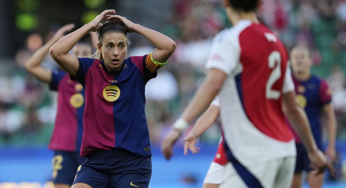 Un Barça perdut sucumbeix contra l’Arsenal en la final de la Champions Un Barça perdut sucumbeix contra l’Arsenal en la final de la Champions