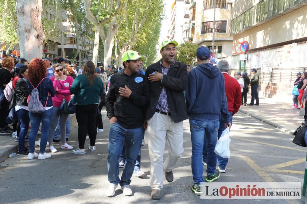 Manifestación de los agricultores por el Mar Menor en Murcia