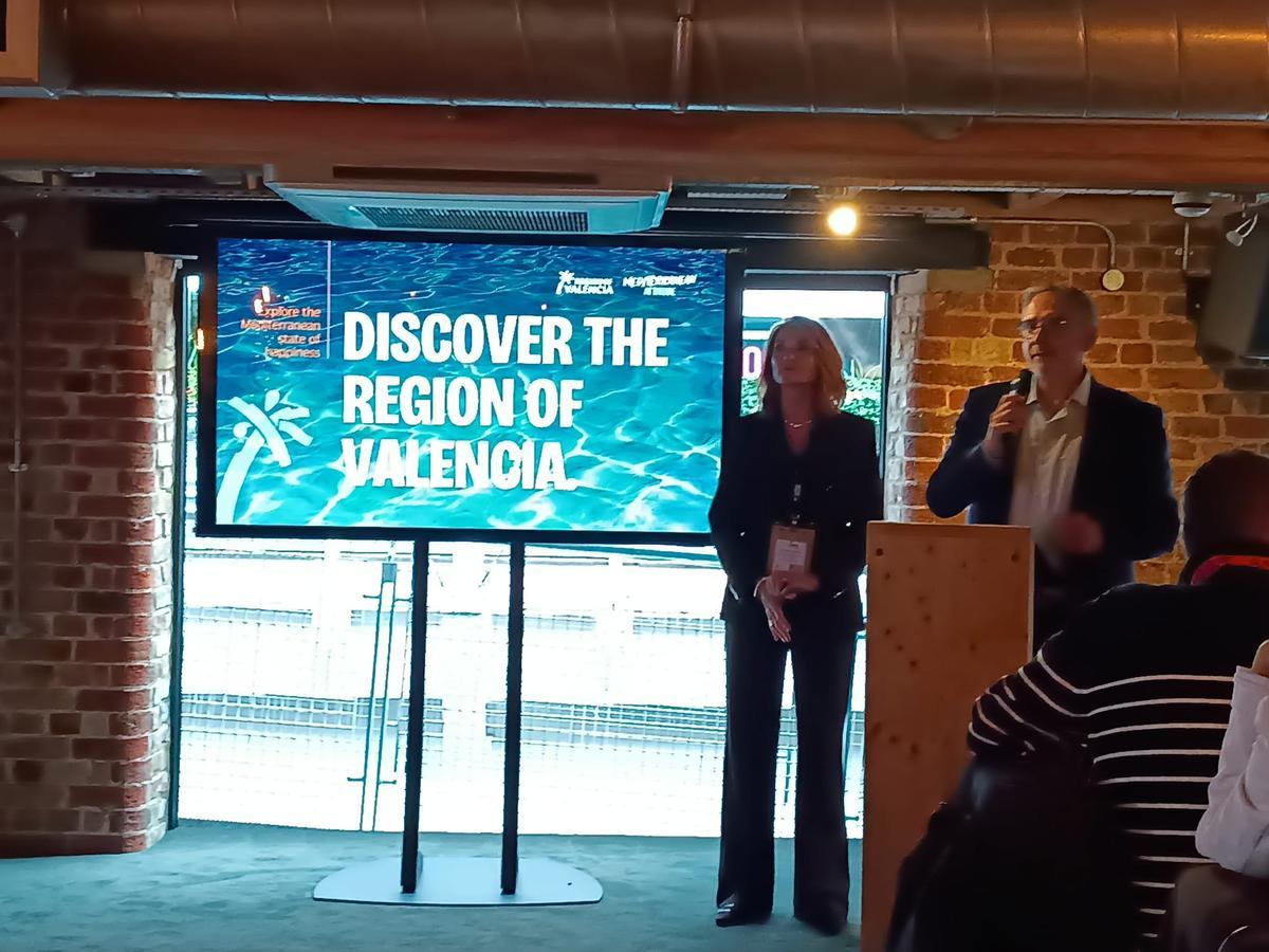 Presentación del destino Valencia en la feria londinense