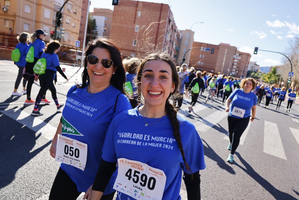 Imágenes del recorrido de la Carrera de la Mujer: avenida Pío Baroja y puente del Reina Sofía (II)