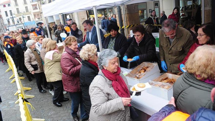 1.500 raciones de migas y vino dulce