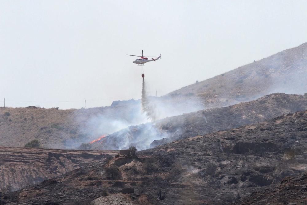 Incendio en Portman