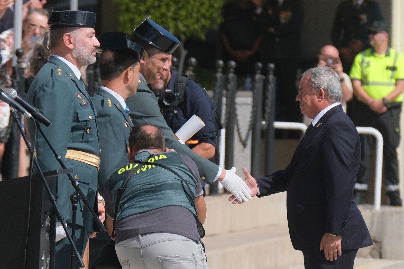 Día del Pilar en la comandancia de la Guardia Civil de Las Palmas
