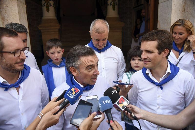 Visita de Pablo Casado a Tarazona