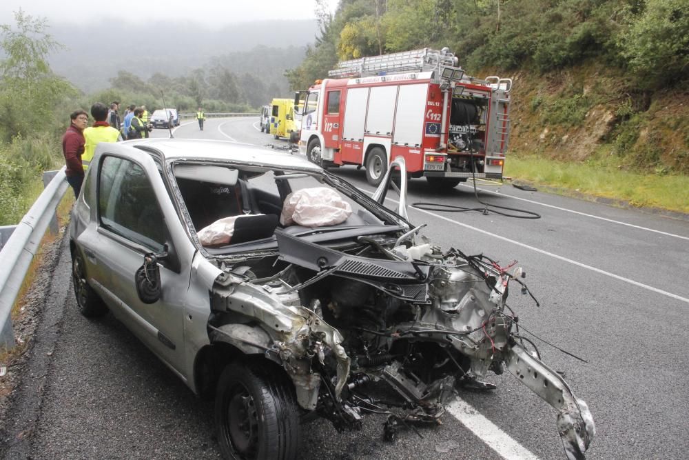 Accidente en Marín