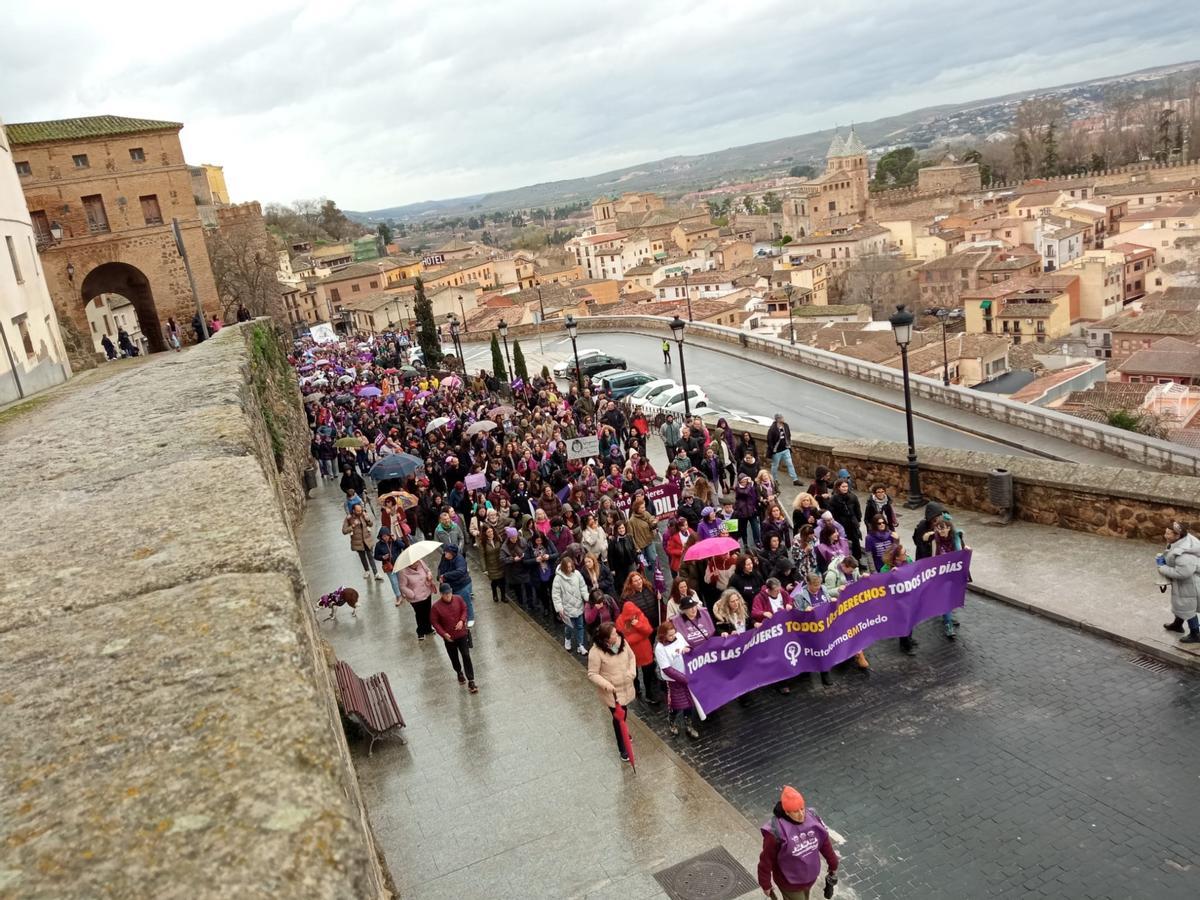 Manifestación del 8M en Toledo.