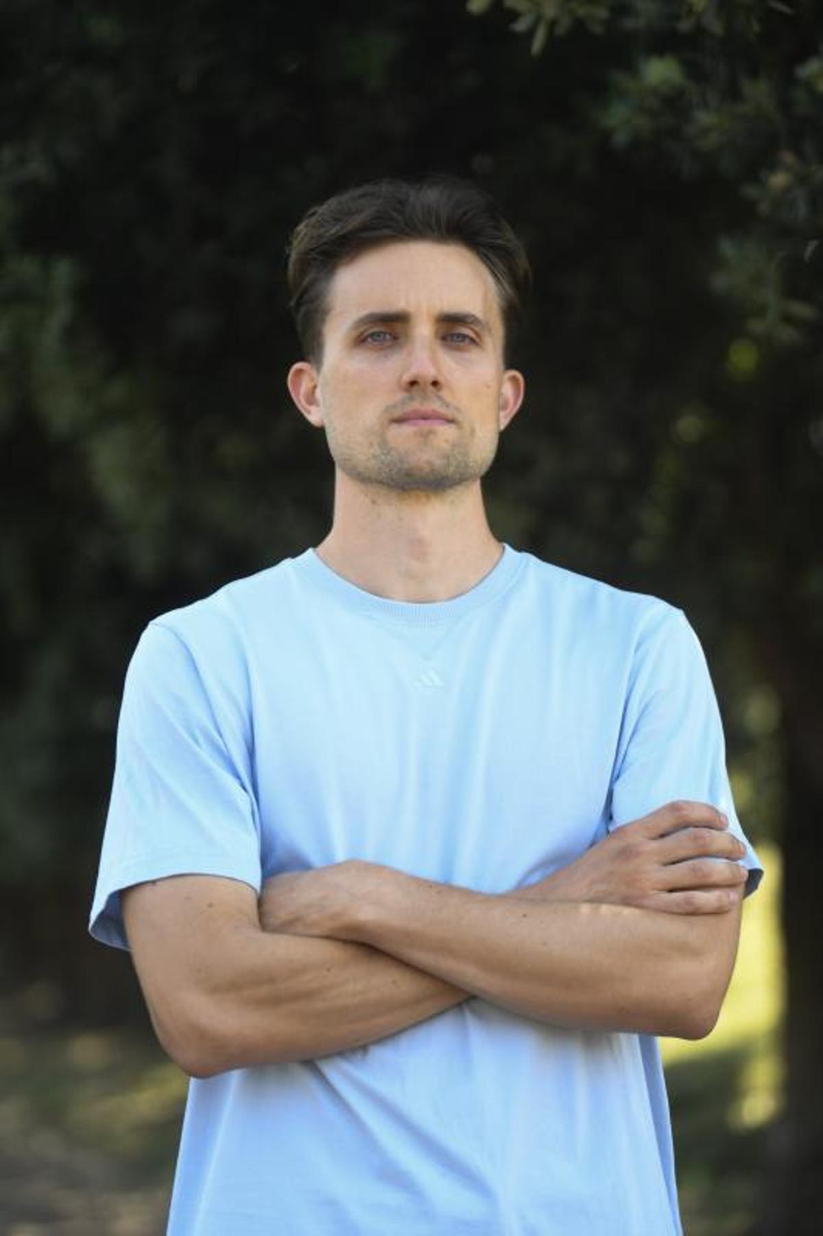 El atleta coruñés Mauro Triana.