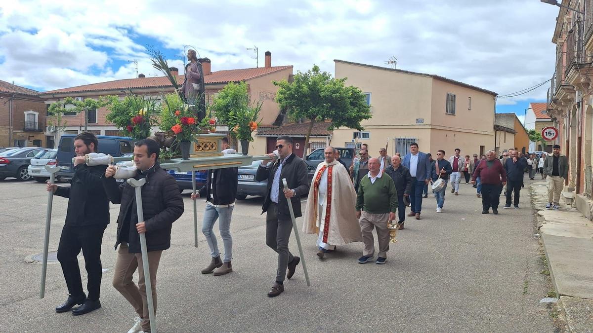 Celebración de San Isidro en Moraleja del Vino