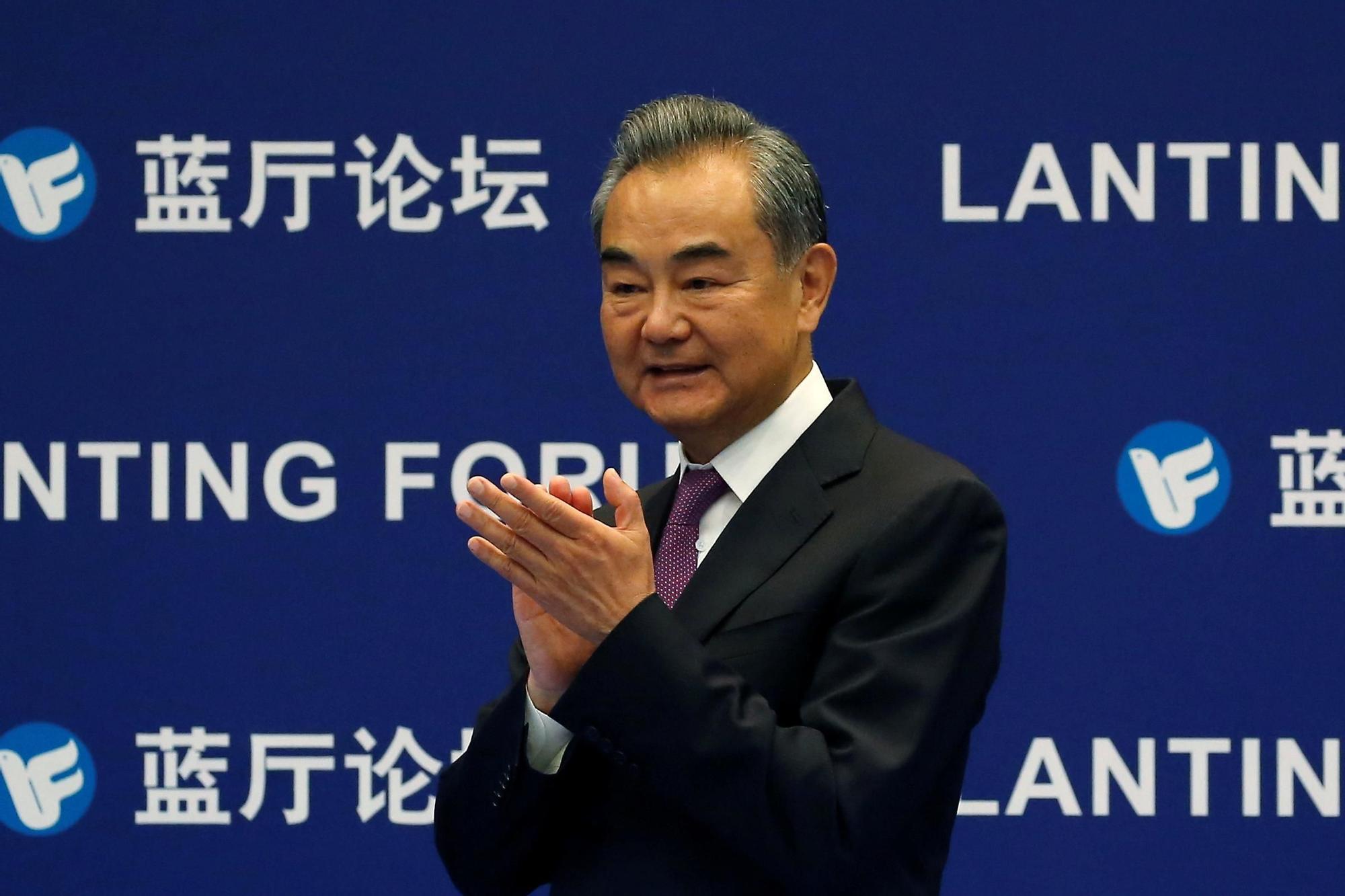 El ministro de Exteriores chino, Wang Yi