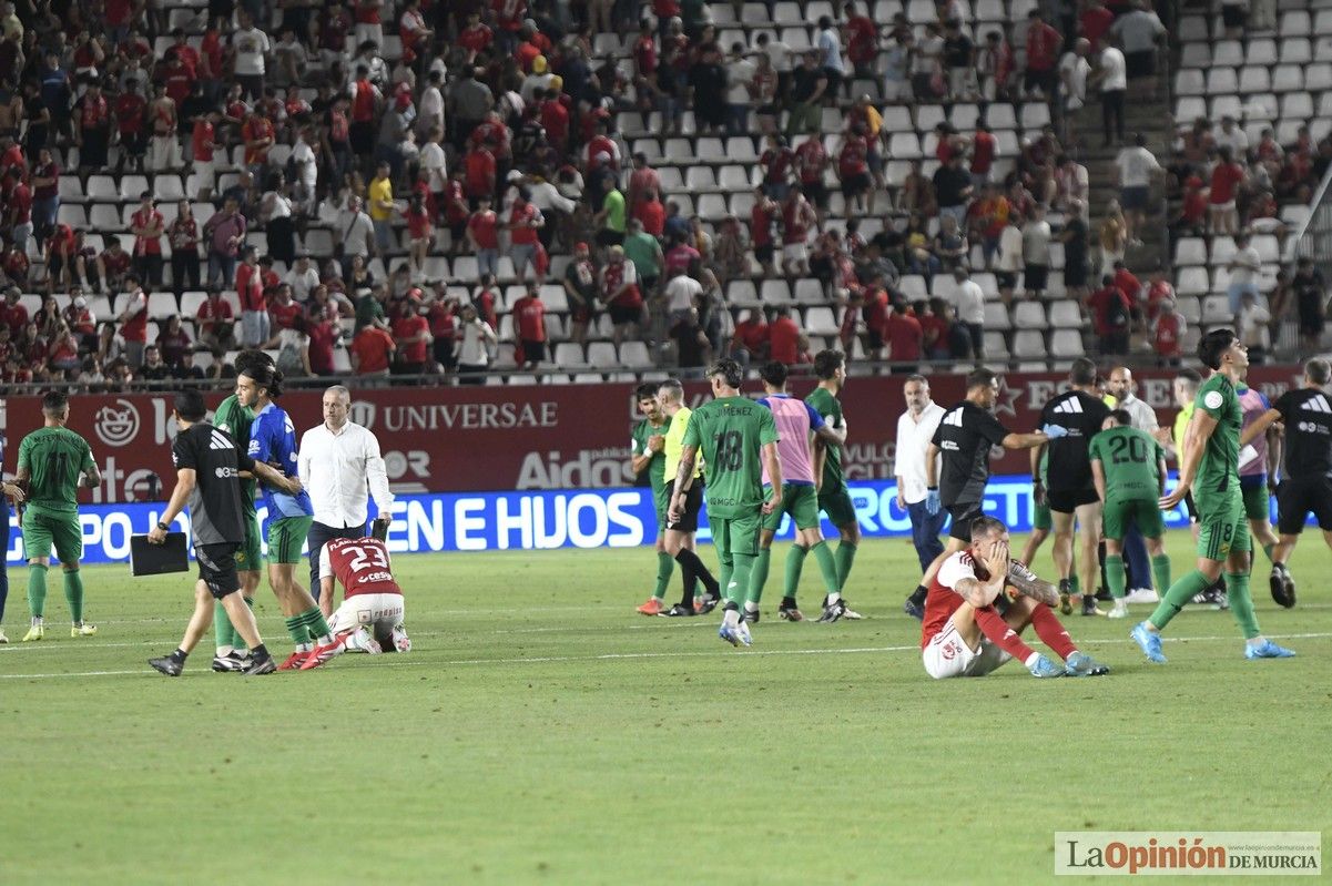 Así fue el encuentro del play off del Real Murcia y el Nástic en la lucha por el ascenso