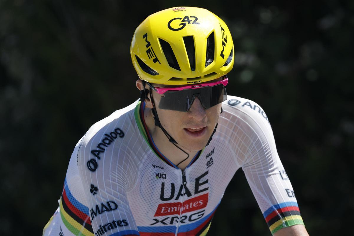 Pogacar gana su primera etapa de esta edición del Tour de Francia con un magnífico sprint en Les Angles Pogacar gana su primera etapa de esta edición del Tour de Francia con un magnífico sprint en Les Angles