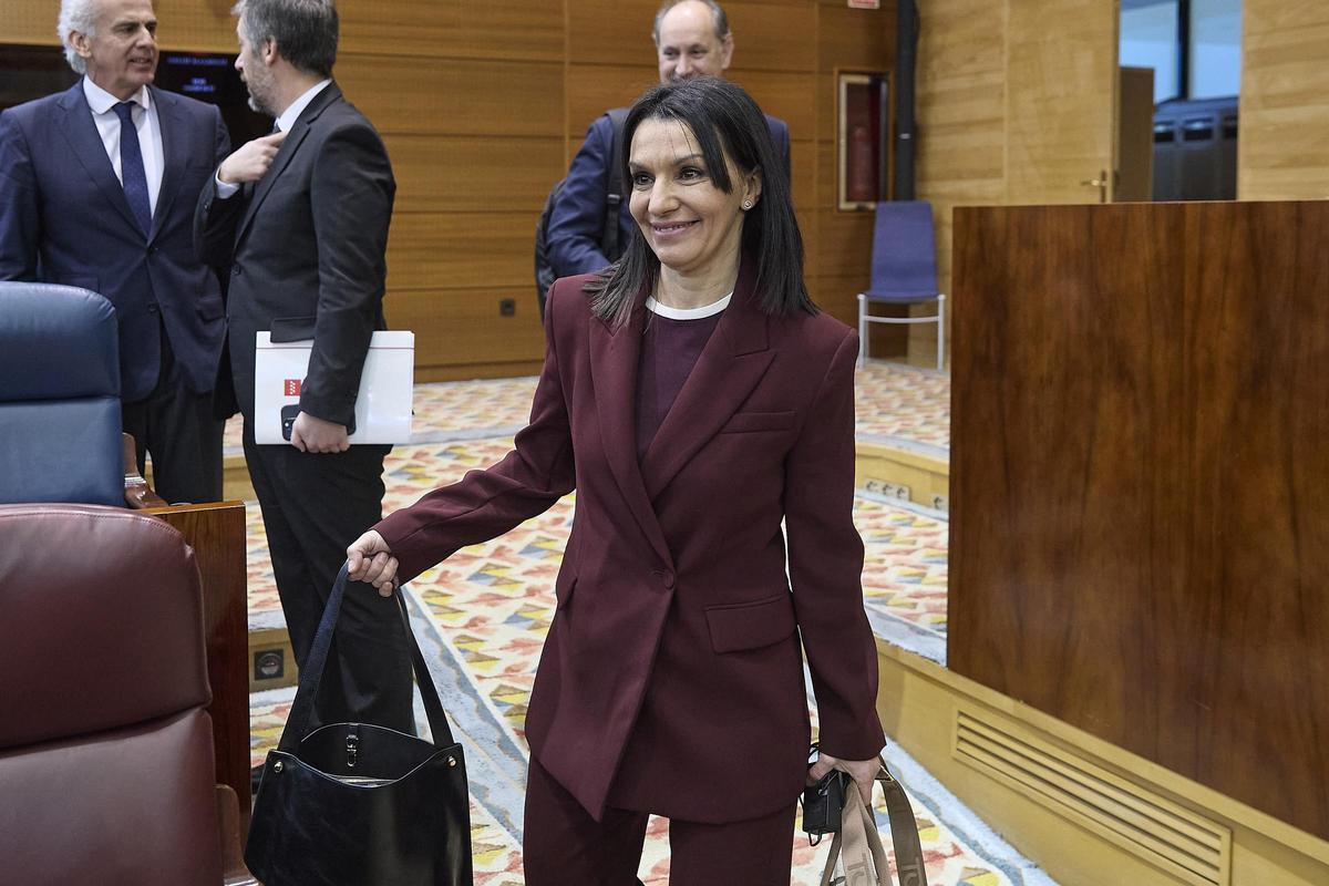 La nueva consejera de Educación, Ciencia y Universidades de la Comunidad de Madrid, María Mercedes Zarzalejo.