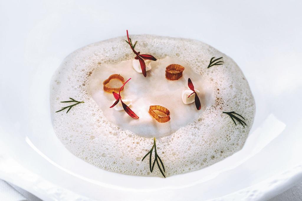 Piñonada del restaurante Iván Cerdeño