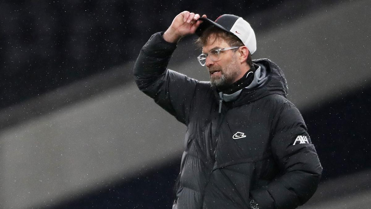 Klopp, en el partido del jueves ante el Tottenham.