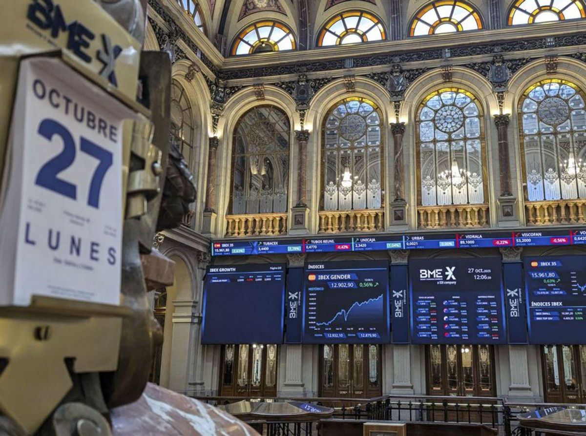 La borsa espanyola s’erigeix en la plaça europea més alcista La borsa espanyola s’erigeix en la plaça europea més alcista