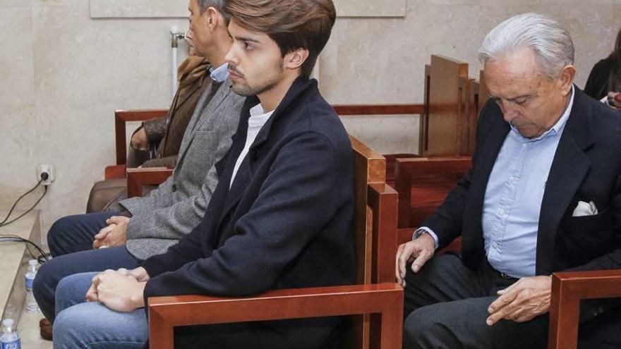 El joven acusado, en la última sesión del juicio que ayer quedó visto para sentencia.