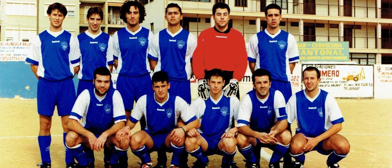 Once del Sóller, en La Antoniana en su visita al Independiente (temporada 1998-99)