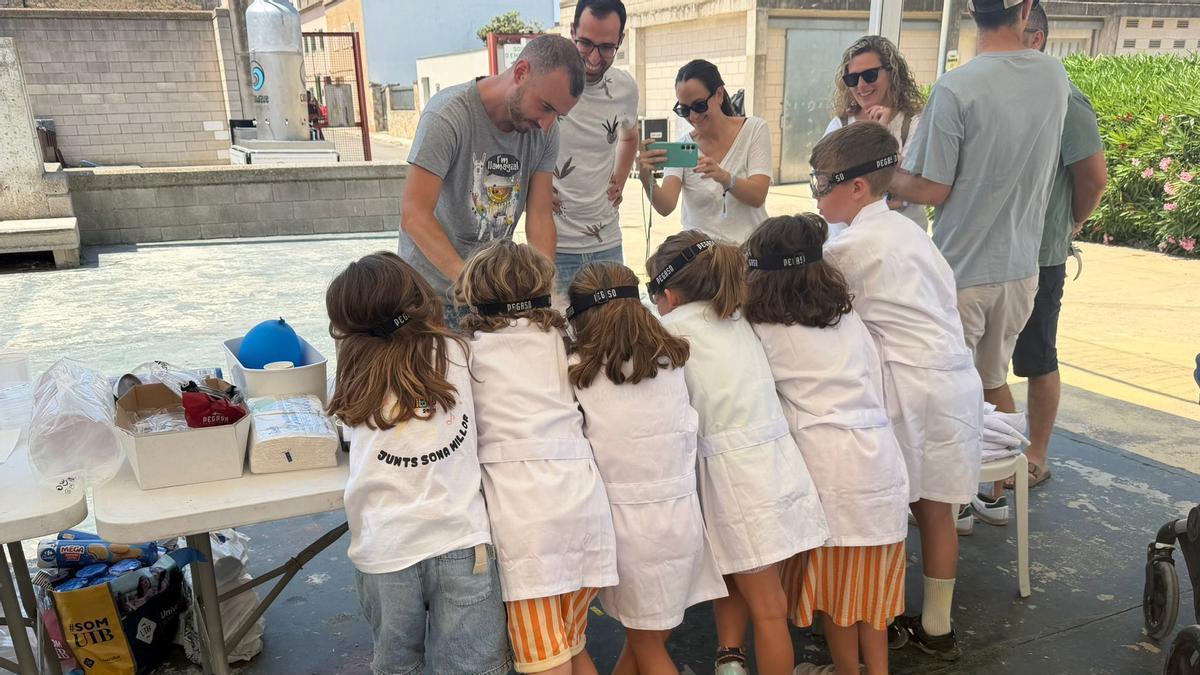 Hubo talleres de ciencia que despertaron el interés de los niños y niñas