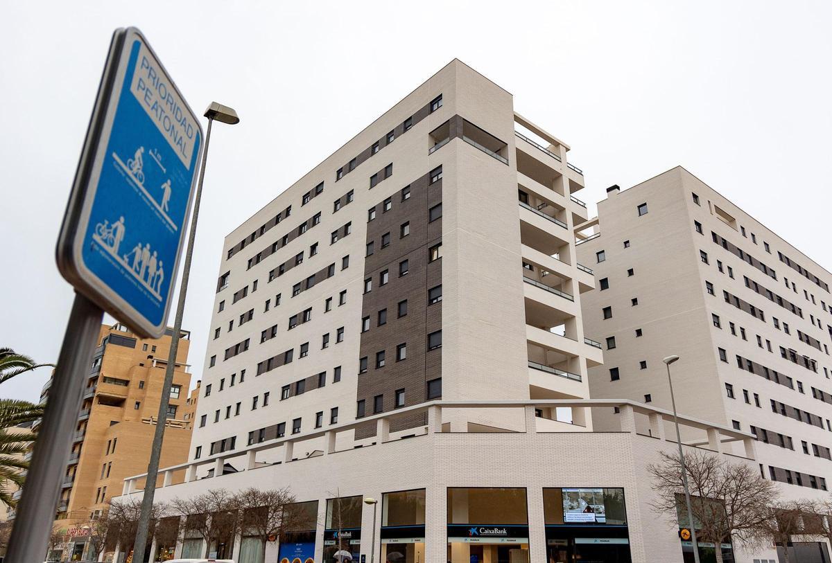 La urbanización Les Naus.
