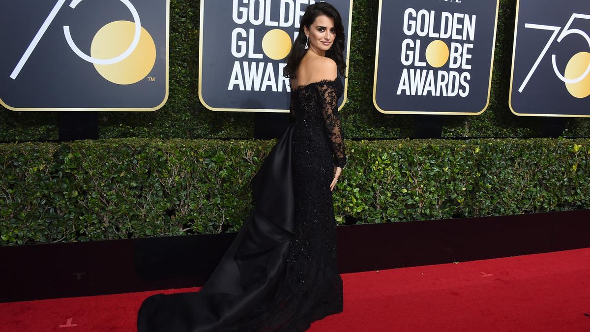 El look de Penélope Cruz en los Globos de Oro 2018