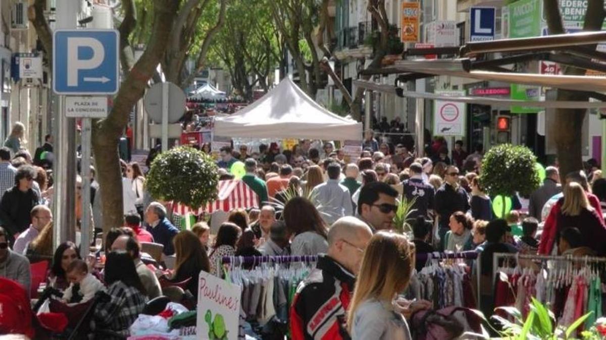 Zona centro de Don Benito.