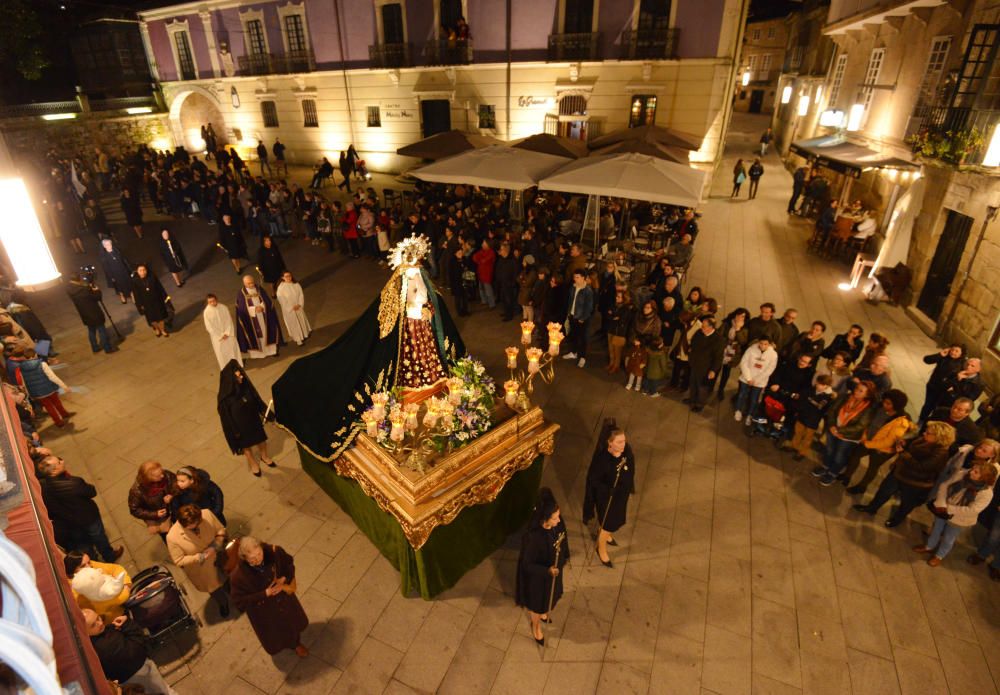 La procesión del Martes Santos en Pontevedra // Gustavo Santos