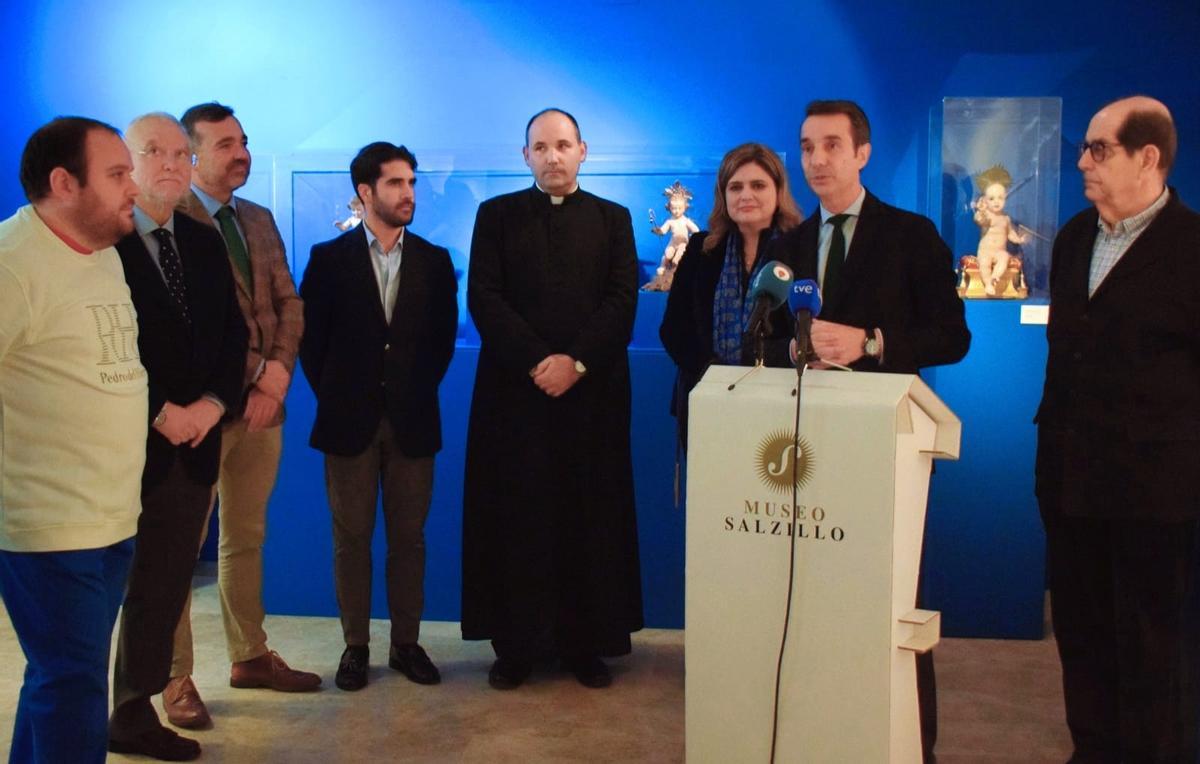 Forman la exposición “Puer Natus: imágenes del Divino Infante” procedentes de colecciones particulares y que han sido cedidas para la ocasión, en su mayoría inéditas.
