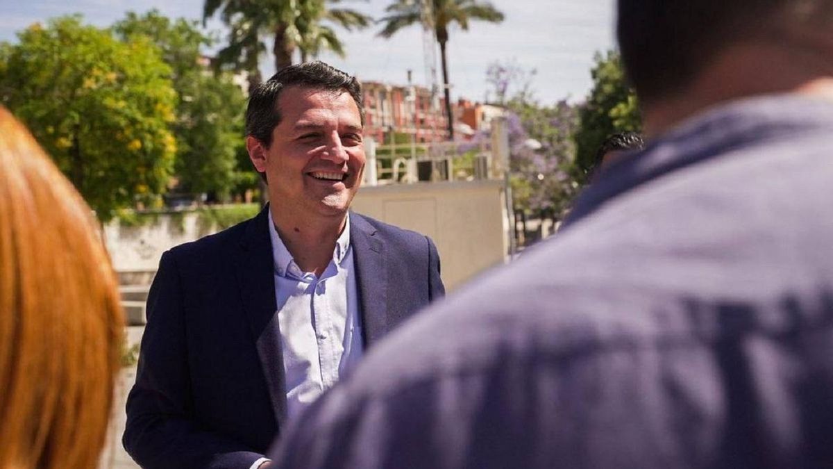 El candidato del PP, José María Belllido, habló esta mañana de medidas contra el cambio climático.