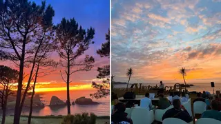 Ni Menorca ni Cádiz: estos son las mejores puestas de sol en Asturias desde seis coquetos chiringuitos de playa (que están sobre prao)