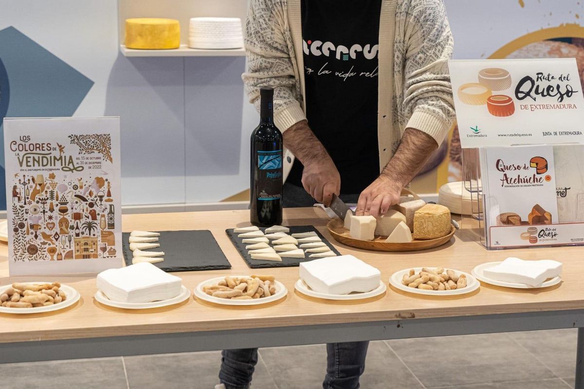 Maridaje de vinos con el Queso de Acehúche.