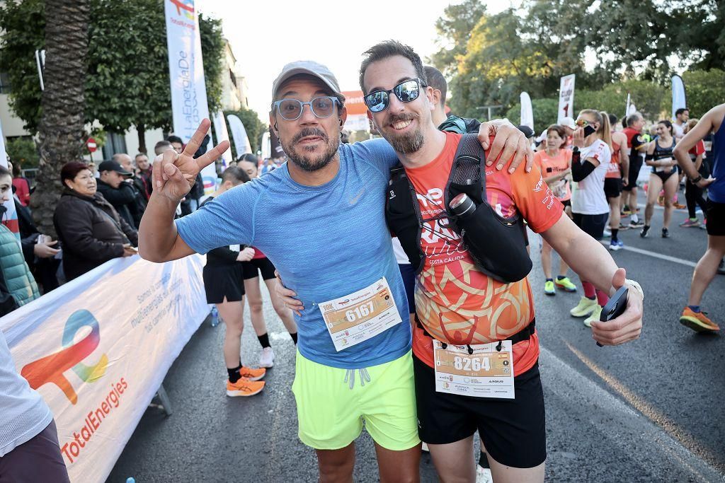 Las mejores imágenes de la TotalEnergies Maratón Murcia Costa Cálida