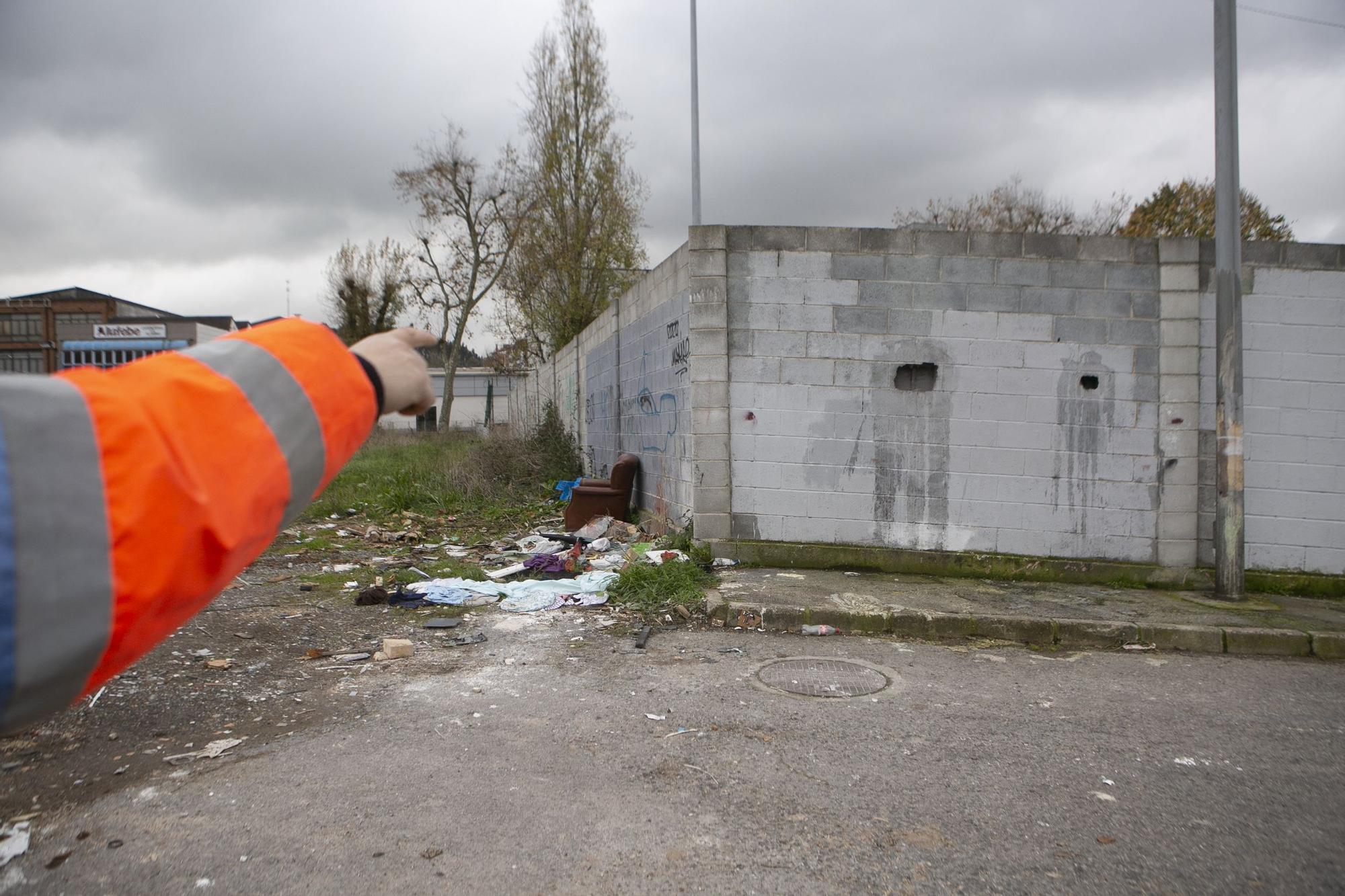 Los puntos limpios, pastos del abandono