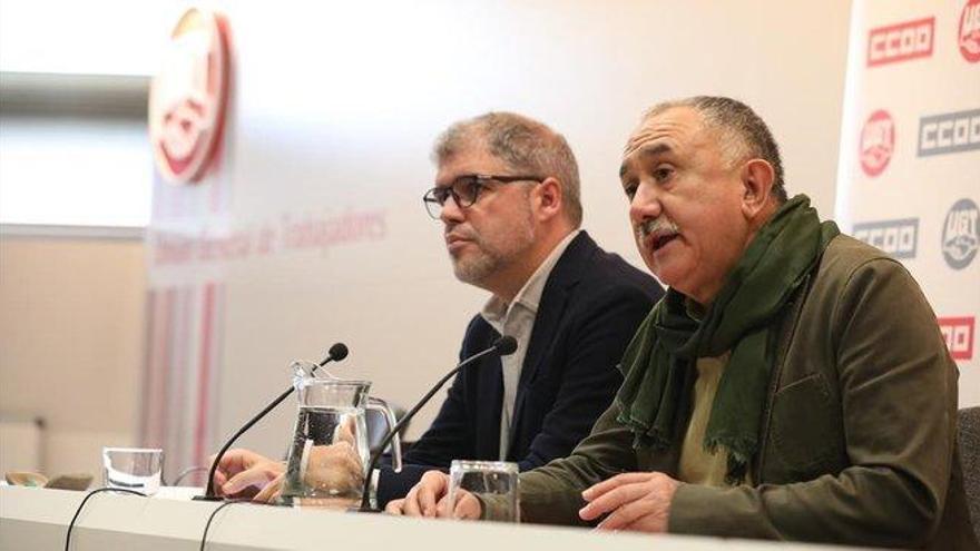 Coronavirus: CCOO y UGT apoyan las restricciones del Gobierno