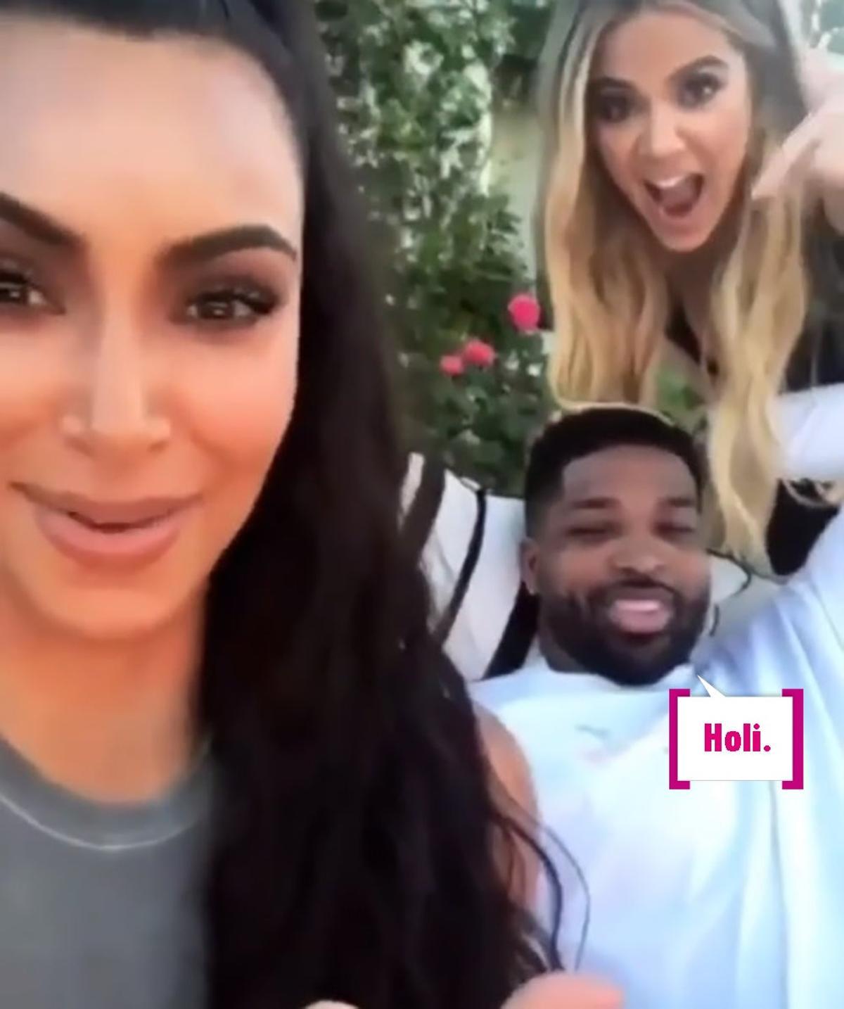 Tristan Thompson de 'jijí jajás' con Kim